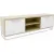 Тумба Hype Mebel ТВ 150x40 (белый/дуб галифакс натуральный)