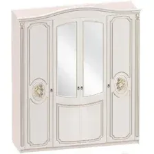 Шкаф Мебельград Верона 4-х дверный 190x58x230 (капучино/кофе)