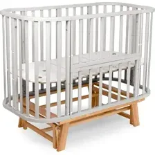 Детская кроватка Sweet Baby Barocco New с маятником (кашемир/натуральный)