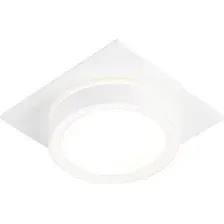 Точечный светильник Ambrella light TN52421 WH/FR (белый/белый матовый)