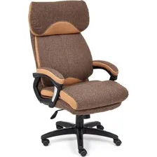 офисное компьютерное кресло Tetchair Duke (ткань), коричневый