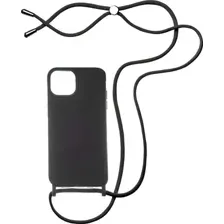 Чехол-накладка Bingo Lanyard для iPhone 14 Pro (черный)