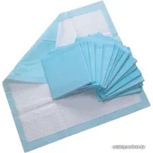 Одноразовая пеленка Four Pets Green Tea с ароматом зеленого чая 60x90 см 10 шт