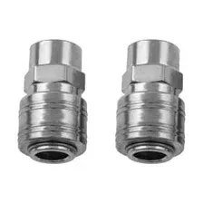 Соединение быстросъемное (мама) внутренняя резьба 1/4 (2 шт.) Stels 57050
