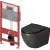 Унитаз подвесной Grossman Color GR-4411BBLS + TECE Profil 9300302