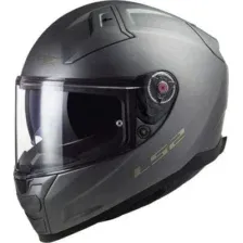Мотошлем LS2 FF811 Vector II Solid (2XL, матовый титан)