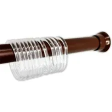 Карниз для ванны Comfort Alumin Раздвижной 250 (шоколадный)