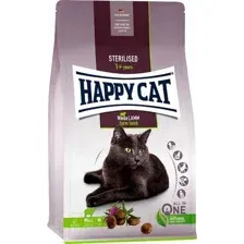 Корм для кошек Happy Cat Sterilised Weide-Lamm с ягненком, 10 кг
