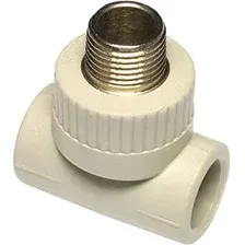 Тройник ПП Wavin Ekoplastik с наружной резьбой 20х3/4"
