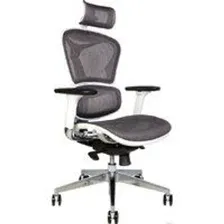 Офисное кресло Norden Hero White YS-0810H-T(E+E)W (белый/серый)