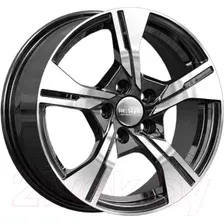 Литой диск K&K КС1053 16x6.5" 5x114.3мм DIA 60.1мм ET 35мм Алмаз черный