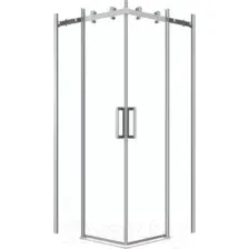 Душевой уголок Grossman Classic 80x80x195 300.K33.04.8080.10.00 (хром/прозрачное стекло)