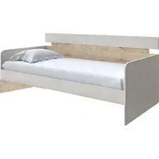 Кровать-тахта PROxSON Milton 120x190 (дуб шамони светлый 124/бунратти)
