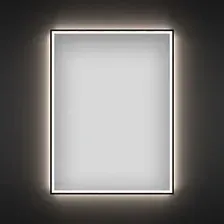 Wellsee Зеркало с фронтальной LED-подсветкой 7 Rays' Spectrum 172201380, 80 х 100 см (с сенсором и регулировкой яркости освещения)