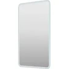 Зеркало Пекам Marta 60x100 / marta-60x100scl (с подсветкой, сенсором на прикосновение и часами)