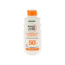 Молочко солнцезащитное для тела GARNIER Ambre Solaire Увлажнение 24ч SPF 50+, 175 мл