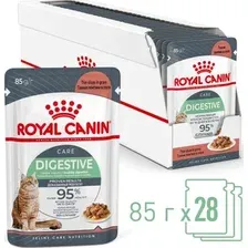 Консервированный корм для кошек Royal Canin Digest Sensitive in Gravy кусочки в соусе 28x85 г