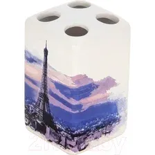Стакан для зубной щетки и пасты Рыжий кот Париж TBH-P / 002909