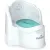 Детский горшок Kidwick Трон / KW070102 (белый/бирюзовый)