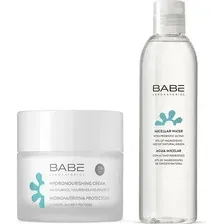 Набор косметики для лица Laboratorios Babe Крем SPF20 Увлажняющий и питательный+Мицеллярная вода (50мл+250мл)