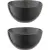 Набор салатников Liberty Jones Dots LT-LJ-CBWDT-CRB-21 (2шт, черный)