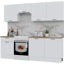 Готовая кухня Горизонт Paola 240 (белый)