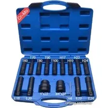 Набор трещотка с головками и битами RockForce RF-3063316 (16 предметов)