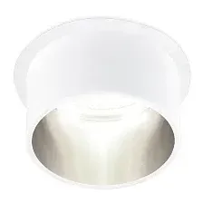 Точечный светильник Ambrella light TN200 WH/CH MR16 (белый/хром)