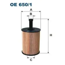 Масляный фильтр Filtron OE6501