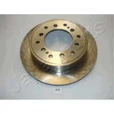 Тормозной диск JAPANPARTS DP-209 вентилируемый , задняя ось