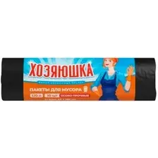 Пакеты для мусора Хозяюшка 120л (10шт)
