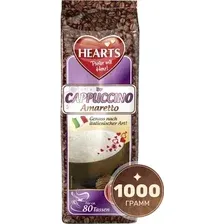 Кофейный напиток Hearts Cappuccino Amaretto со вкусом амаретто (1кг)