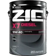 Моторное масло ZIC X7 Diesel 10W40 / 192607 (20л)