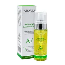 Пенка для умывания ARAVIA Laboratories с коллоидной серой и экстрактом женьшеня, 150 мл
