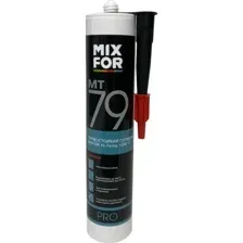 Герметик силиконовый Mixfor HiTemp +260C, МТ-79, красный, 260 мл