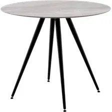 Обеденный стол Stool Group Ники круглый керамика / vd-niki-ilg-900 (Italian light grey 900)