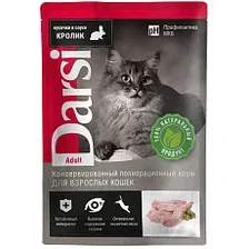 Darsi Adult Пауч для кошек (Кролик) 85 г