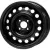 Штампованный диск Eurodisk  53A36C 14x5.5" 4x100мм DIA 60.1мм ET 36мм Black