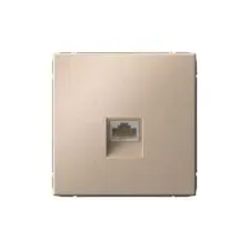 Розетка компьютерная RJ45, кат. 6A, механизм GAL001286 Systeme Electric ArtGallery Песочный