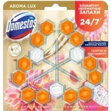 Средство для унитаза Domestos Power 5 Экзотический букет Трио 3x50 г