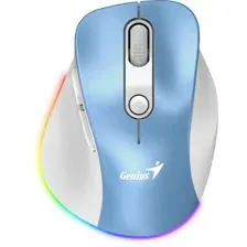 Мышь Genius Ergo 9000S Pro (голубой)
