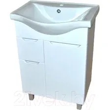 Тумба с умывальником Гамма Р24оФ8-У60 Базик-7060 (4812044014624)