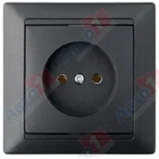 Розетка РС16-305 графит