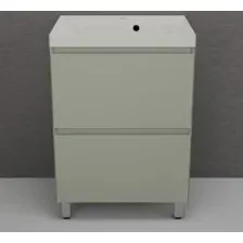 Symbolite Тумба под умывальник Манхэттен 60 Plus 2 ящика + Asti 60x45 (олива/жасмин)