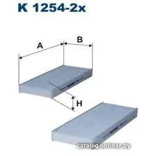 Салонный фильтр Filtron K12542x