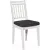 Стул Folium Марк 3 M3R9003B (эмаль, белый, Black)