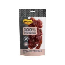 Лакомство Мнямс для собак Грудки утиные 50г