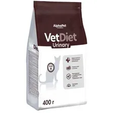 Сухой корм для кошек AlphaPet VetDiet Urinary для взрослых кошек 400 г