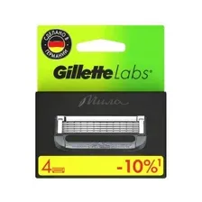 Кассеты сменные GILLETTE Labs, 4 шт.