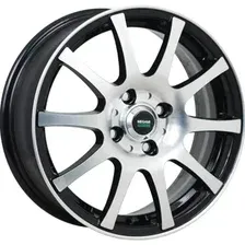 Литые диски Megami MGM-2 15x6" 5x100мм DIA 57.1мм ET 38мм BKF